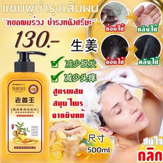 Ginger Scalp Shampoo แชมพูขิงบำรุงเส้นผมหนังศรีษะ