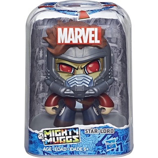 Hasbro Marvel Avengers Mighty Muggs Star-Lord ฮาสโบร สตาร์-ลอร์ด ตุ๊กตาเปลี่ยนหน้าได้ ลิขสิทธิ์แท้