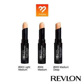 Revlon photoready concealer เรฟลอน คอนซีลเลอร์ 3.2 g.  แบบแท่ง เนื้อครีมเนียน เกลี่ยง่าย ปกปิด รอยดำ รอยแดง ปรับผิวเนียน