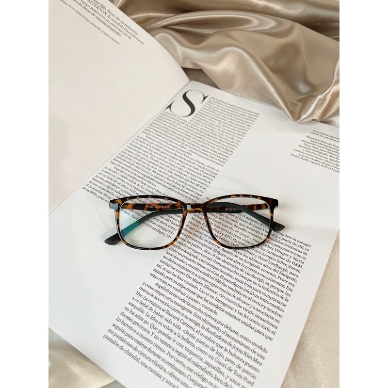 แว่นสายตาสั้น กันแสงสีฟ้าบลูบล็อค แว่นเล่นคอมค่าสายตา -0.50 ถึง -4.00 (7394A) ราคา ถูกที่สุด ดีลบีเคเค แกลเลอรีภาพที่ 4
