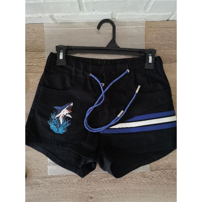 ****SOLD**** Used Holdem Denim Shorts Shark Size S