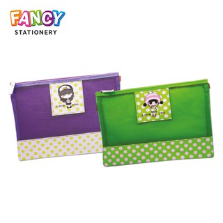 Fancy Stationary ซองซิปผ้า (FOLDER) 1 ใบ