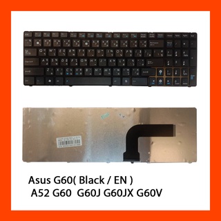 Keyboard Asus G60 K52 Black TH แป้นไทย-อังกฤษ