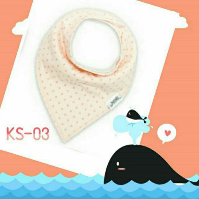 ผ้ากันเปื้อนเด็ก organic cotton