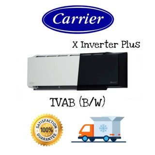 🔥⭐ New !!! CARRIER แอร์ติดผนัง รุ่น X-INVERTER PLUS ( TVAB Series ) Black / White