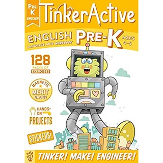 TinkerActive Workbooks Pre-K - English Language Arts : Ages 4-5 หนังสือภาษาอังกฤษมือ1