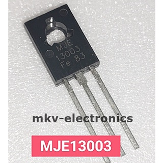 (5ตัว) MJE13003 , 13003 , Transistor NPN 700V 3A TO-126 (รหัสสินค้า M00995)