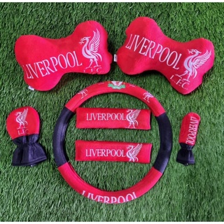 อุปกรณ์ตกแต่งภายในรถยนต์ ลายลิเวอร์พูล Liverpool