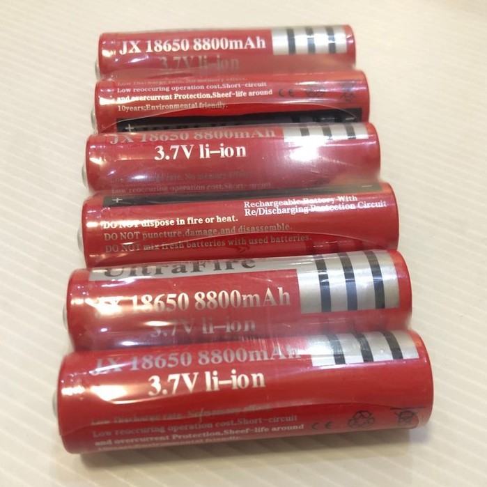 แบตเตอรี่ลิเธียม ก้อน ถ่านชาร์จ Li-ion 26650/18650 แบตเตอรี่ลิเธียมความจุสูง แบตเตอรี่ ที่ชาร์จ - รูปที่ 6