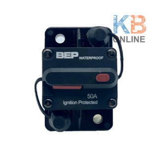 BEP เบรกเกอร์กันดูด แบบลอย 50A BEP Circuit Breaker H/D Reset Surface mount 50A