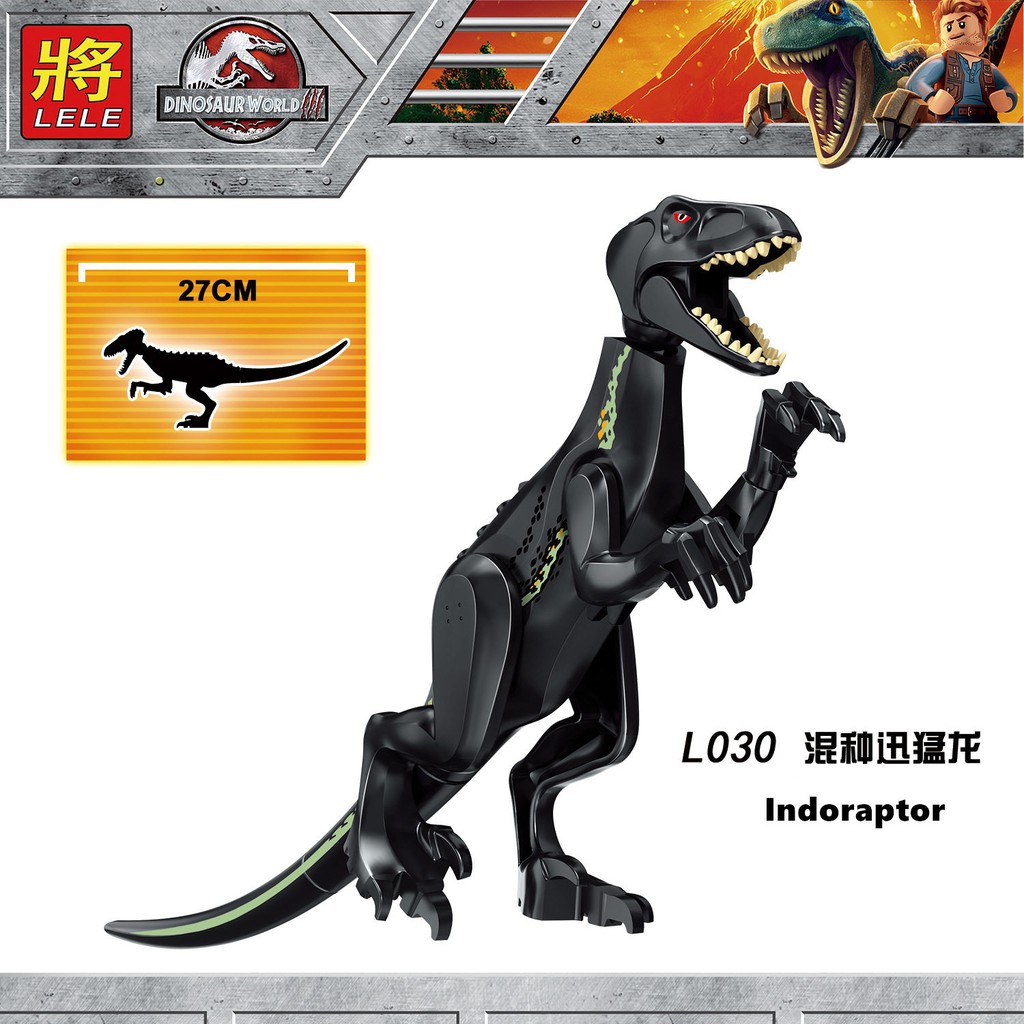 Dinosaur Rex Tyrannosaurus Jurassic World Park Minifigures Building Lego 8009