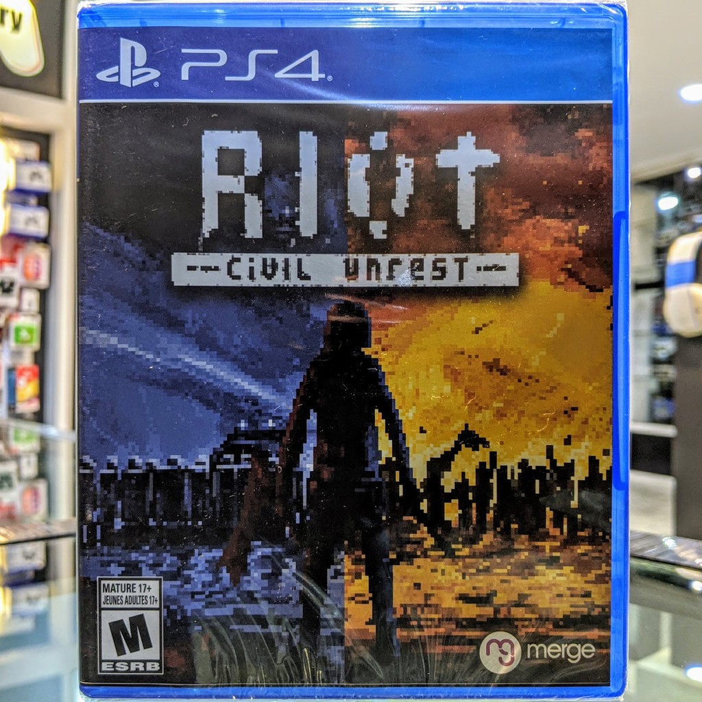 (ภาษาอังกฤษ) มือ1 PS4 Riot Civil Unrest เกมPS4 แผ่นPS4 (เล่น2คน Indy Game เกมอินดี้ เล่นกับ PS5 ได้)