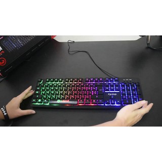 arvo Marvo K616 Scorpion Keyboard Gaming Rainbow Blacklight