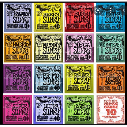 สายกีต้าร์ Ernie Ball