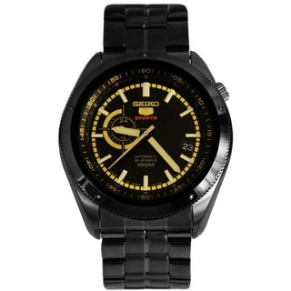 Seiko Mens Watch Black Resin Strap SSA071J1