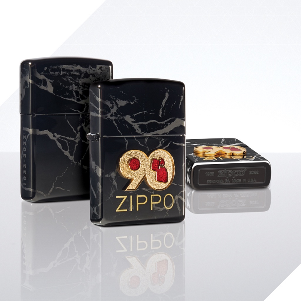 Zippo 49864 90th Anniversary Commemorative Edition ของแท้ รูปที่ 6
