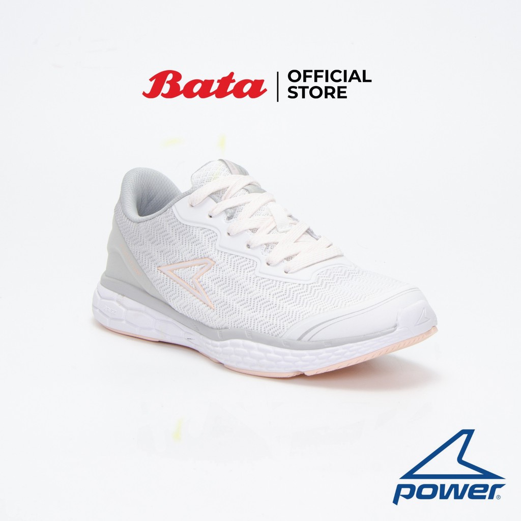 Bata Power Women's Sport Running Shoes รองเท้าผ้าใบสนีคเคอร์สำหรับวิ่งของผู้หญิง รุ่น Xorise Phantom III สีเทา 5182187