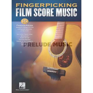 FINGERPICKING FILM SCORE MUSIC 15 Famous Pieces Arranged for Solo Guitar in Standard Notation &amp; Tablature(HL00160143)