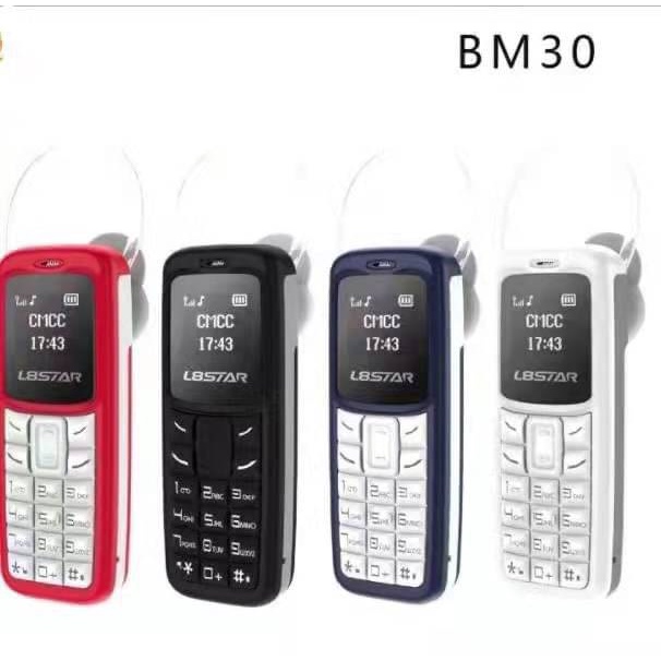 🔥ใหม่🔥โทรศัพท์จิ้วเปลี่ยนเป็นหูฟังได้ Mini phone L8star รุ่น BM30ขนาดเล็ก พกพาสะดวก📱4สีพร้อมส่ง👍