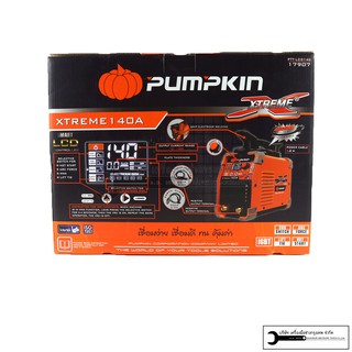 PUMPKIN เครื่องเชื่อมดิจิตอล140A-200A LCD XTREME  รุ่น PTT-LCD ประหยัดไฟ เบอร์5 ตู้เชื่อมฟักทอง