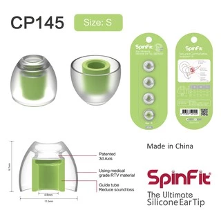 Spinfit CP145 จุกหูฟัง ซิลิโคน สำหรับหูฟัง In-Ear Monitors (IEMs) Silicone Eartips for Earphones