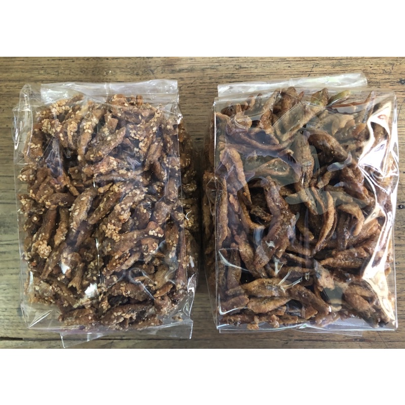 ปลากรอบ 3รส (ปลาชิงชัง) ขนาด 500 กรัม มีแบบคลุกงากับไม่คลุก