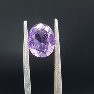 Amethyst Geniune Gemstone (Oval Shape) Color AA Size: 10x8 mm. (Code A129)