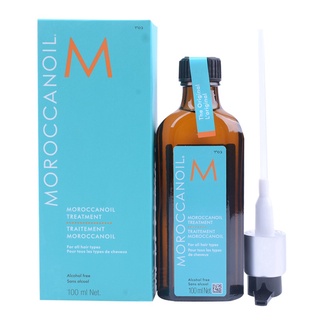 Moroccanoil น้ํามันบํารุงเส้นผมแห้งเสีย เรียบลื่น 100 มล.         Moroccanoil hair oil repair dry frizz 100ml