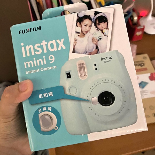 Fujifilm Instax Mini 9 กล้องโพลารอยด์ (มือ2) ประกันเหลือ แถมฟิล์ม - Srppps  - Thaipick