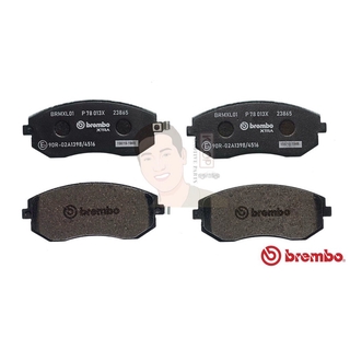 P78 013X ผ้าเบรก F (แท้ BREMBO รุ่น XTRA) SUBARU อิมเพรสซ่า (2 Pot) Impreza GD 2.0 WRX ปี2000-&gt; /อิมเพรสซ่า Impreza G...