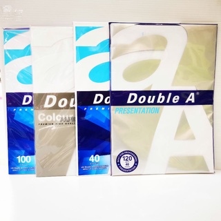 [ลด 70.- ใส่โค้ด INC1ESLF] กระดาษ​ดับเบิ้ล เอ Double A มีให้เลือกหลายขนาด