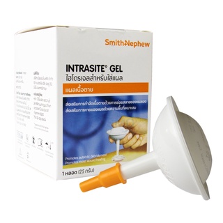 Smith&amp;Nephew Intrasite Gel อินทราไซท์ เจล เจลใส่แผล แผลกดทับ ขนาด 25 กรัม 08209