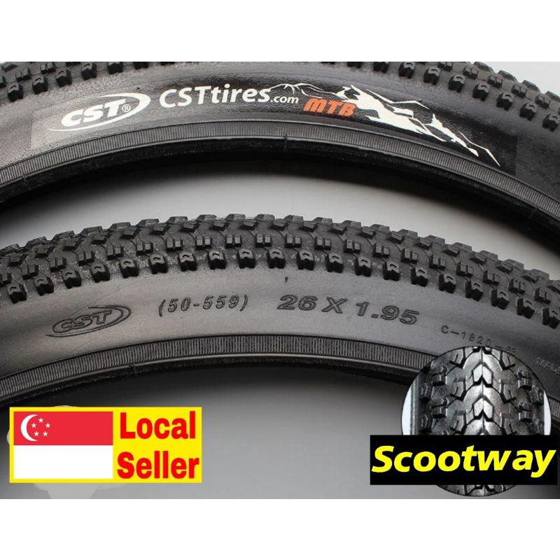 ยาง Cst 26 นิ้ว MTB Off Road ยาง