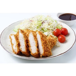 หมูทงคัตสึ 450 ก.(5 ชิ้น) Pork Tonkatsu หมูชุบเกล็ดขนมปัง สเต๊กหมูแช่แข็ง สำหรับทอด หม้อทอดไร้น้ำมัน