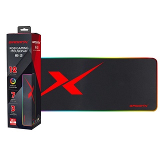 GADONX MG-10 Gaming Mouse Pad RGB Black Light แผ่นรองเมาส์ แผ่นรองเมาส์ยาว มีไฟ