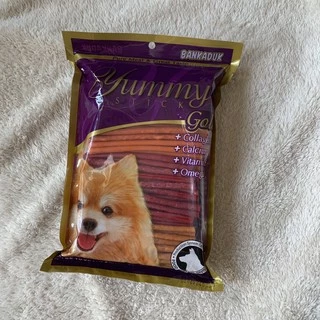 Yummy Gold ขนมสุนัข ขนมหมา ยัมมี่โกลด์ นน 1KG [ ไก่ ชีส เนื้อ ตับ รวมรส]