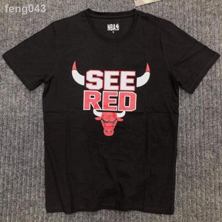 ■┅แฟชั่น Half-Sleeve Unisex เสื้อยืด SEE RED พิมพ์ t เสื้อสำหรับชายสั้นแขนรอบคอผ้าฝ้าย top tee