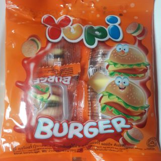 ยูปี้ เบอร์เกอร์  Yupi BURGER ขนาด 32 กรัม