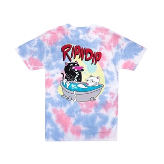 SLUM LTD - RIPNDIP Bath Time Tee Pink Tie Dye