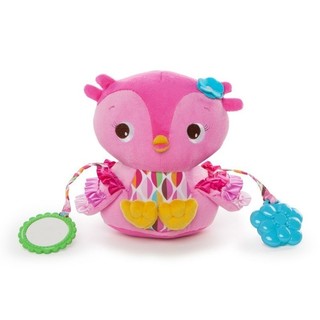 Bright Starts ตุ๊กตา Hootie Cutie-Pink