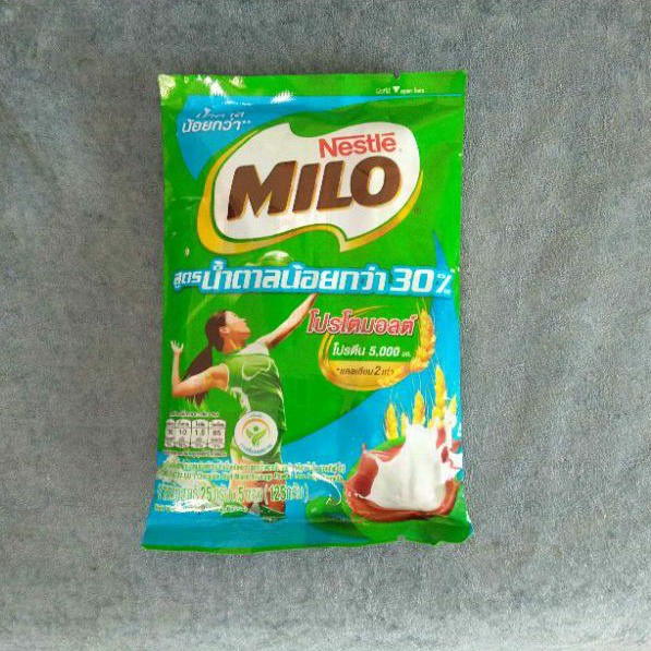 MILO ไมโล 3in1 แพ็ค5ซอง ไมโล 3in1MILO น้ำหนัก 23กรัม x 5ซอง