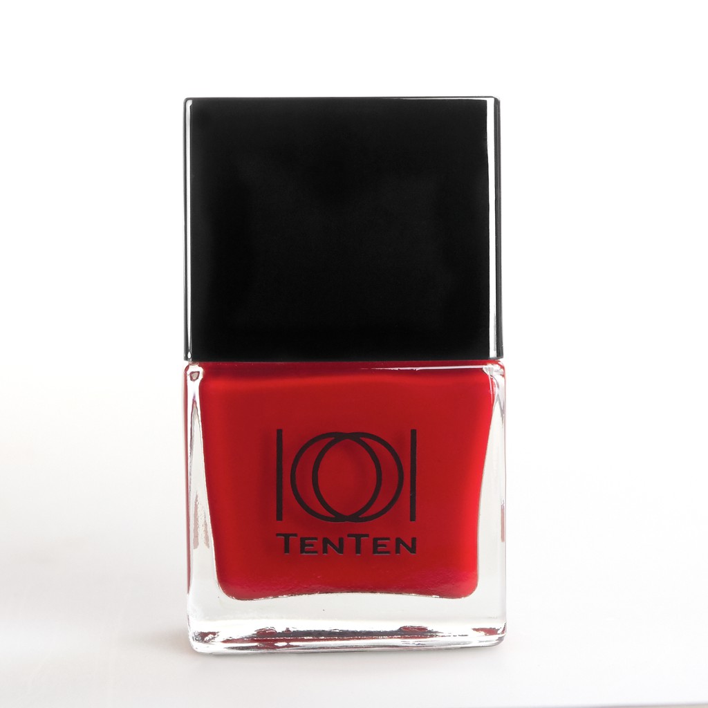 Ten Ten Nail Color 12ml Red TTD13  เท็นเท็น น้ำยาทาเล็บ #TTD13
