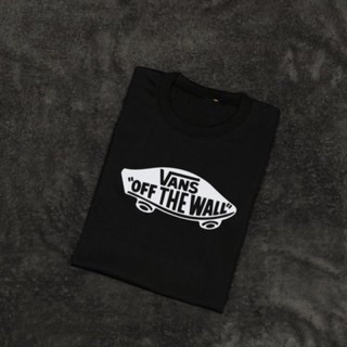 VANS ปิดผนัง UNISEX สุนทรียศาสตร์คําสั่ง TSHIRT TEES 5sn