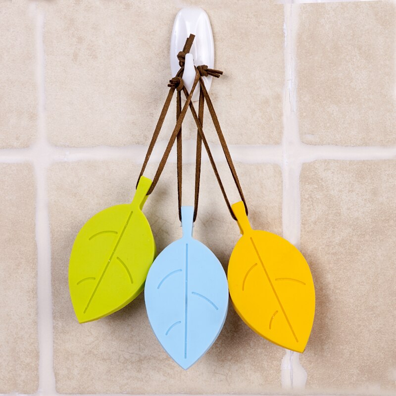 อุปกรณ์หยุดประตูแบบซิลิโคนรูปทรงใบไม้ เพื่อความปลอดภัย สำหรับเด็ก - รูปที่ 3