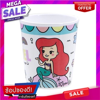 แก้วน้ำเมลามีน 250 มล. SUPERWARE PRINCESS ARIEL แก้วน้ำ MELAMINE TUMBLER 250ML SUPERWARE PRINCESS ARIEL