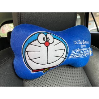 ลิขสิทธิ์แท้ โดราเอมอน หมอนรองคอ ทรงกระดูก โดเรมอน 1 ชิ้น สีน้ำเงิน Doraemon 1 pc Car Neck Rest Cushion Head Pillow