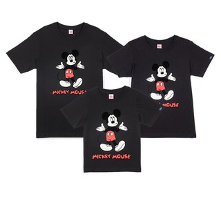 เสื้อยืดใหม่Disney Mickey Mouse Family T-Shirt - เสื้อยืดครอบครัวมิกกี้เมาส์ครอบครัว สินค้าลิขสิทธ์แท้100% characters st