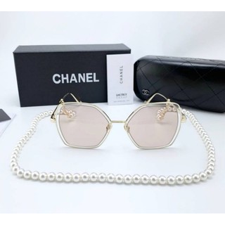 Chanel Butterfly Sunglasses whith Pearls​ chain​