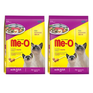 Me-O Cat Food Seafood 3kg (2 Pack) อาหารแมว มีโอ แบบเม็ด สูตรซีฟู้ด ขนาด 3 กิโลกรัม (2ถุง)