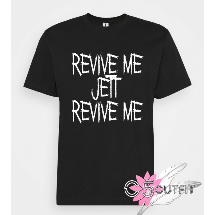 เสื้อยืด VALORANT JETT REVIVE ME JETT REVIVE ME COMBED 30S